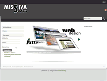 Tablet Screenshot of missiva.net
